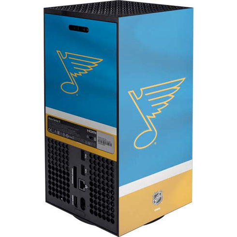 NHL St. Louis Blues Jersey XBox Series X Digital Edition Console Skin